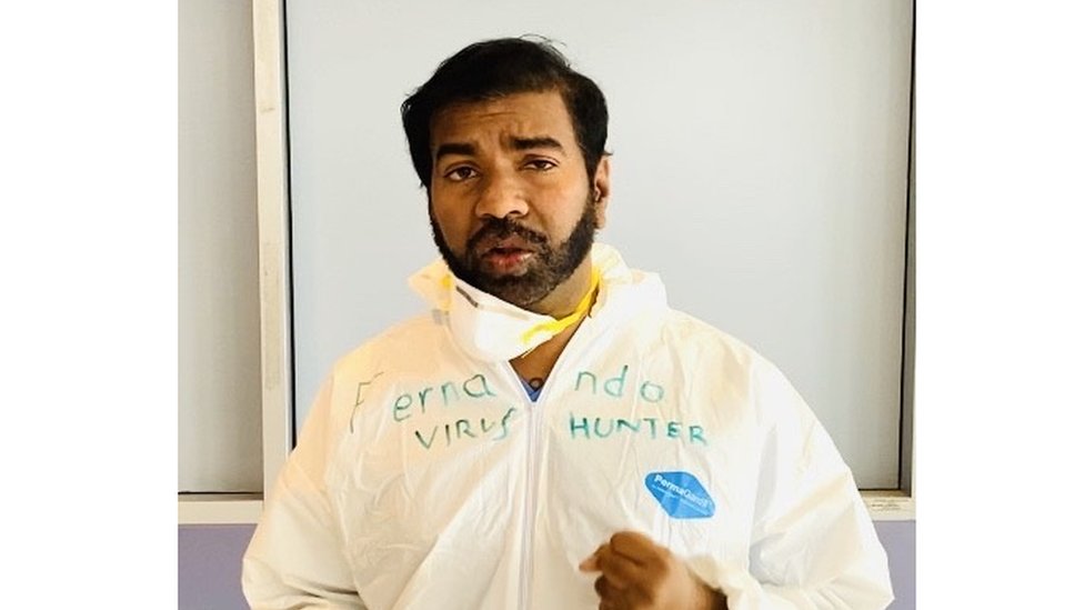 Doktor Radživ Fernando radi u bolnici za hitan prijem organizovanoj u Njujorku