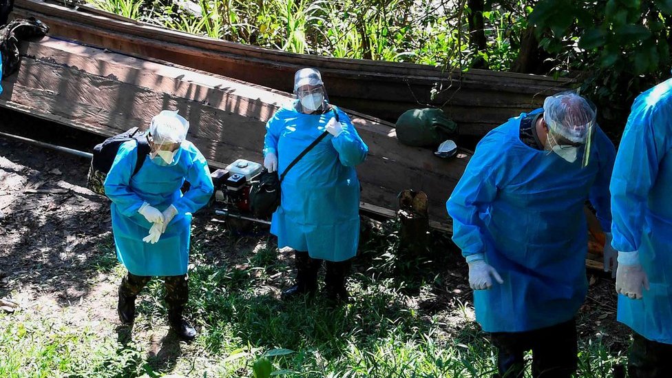 Medical team in Brazil