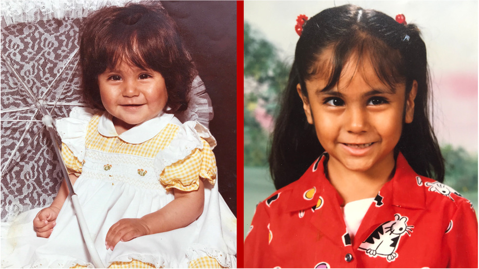 Yazmin's childhood images