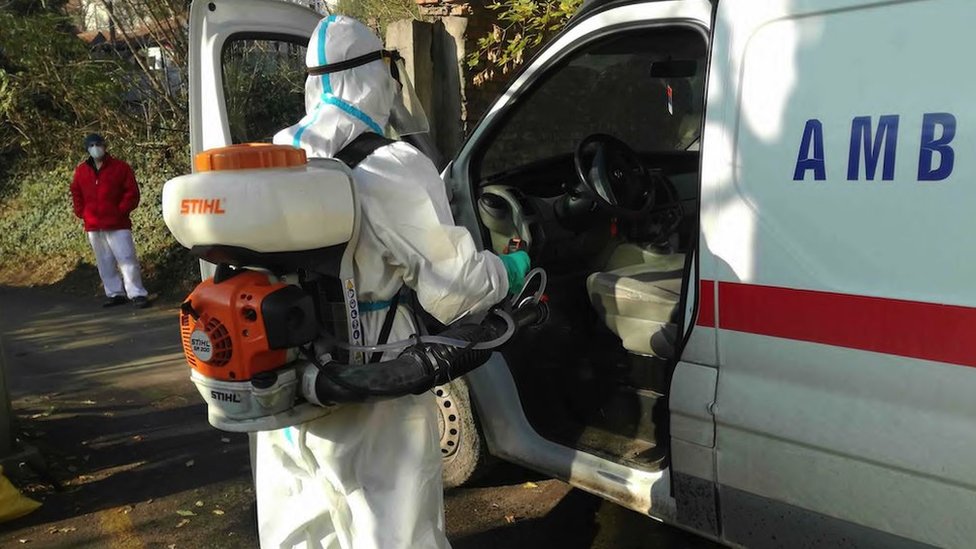 dezinfekcija ambulantnog vozila