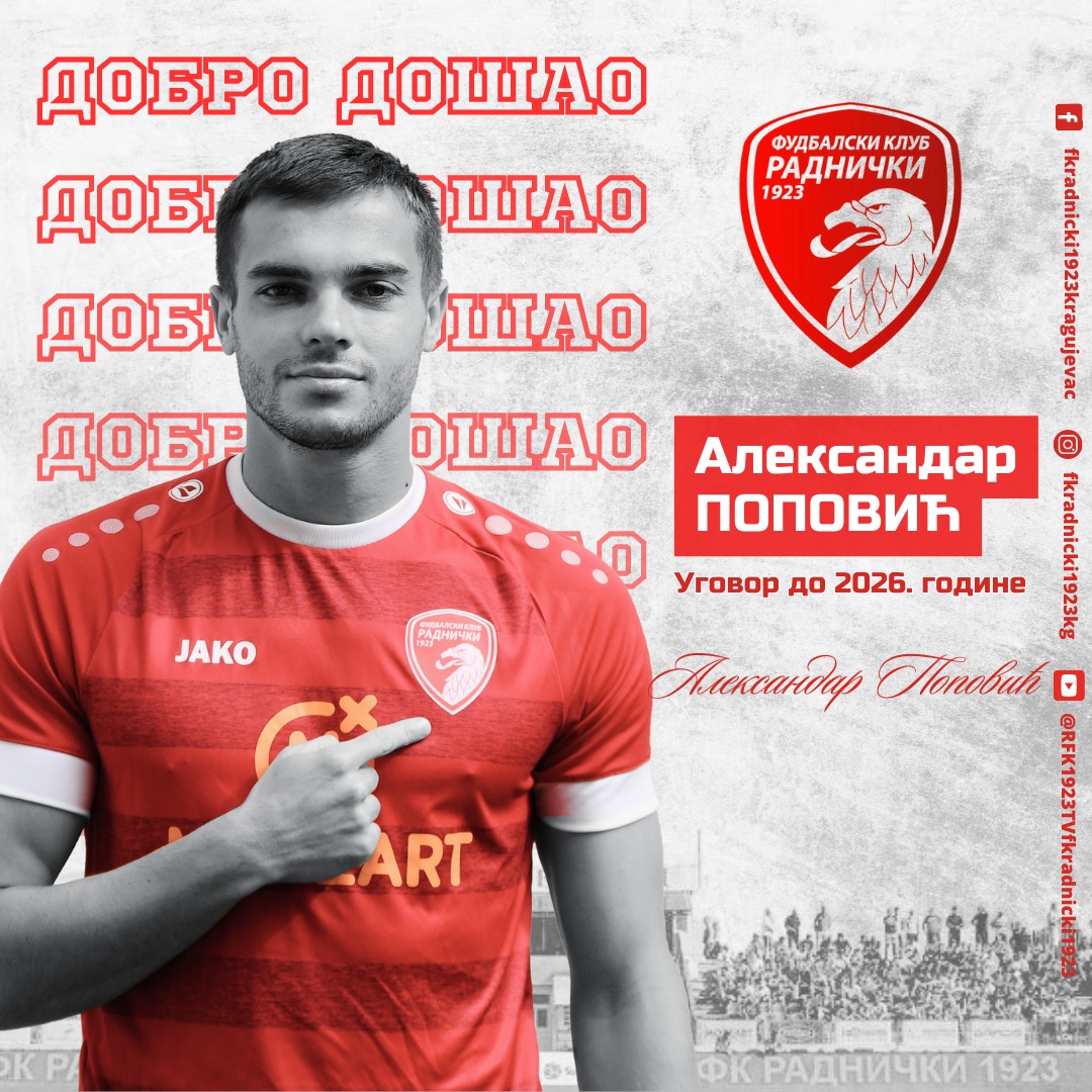 FK Radnicki 1923 2022-23 Home Kit